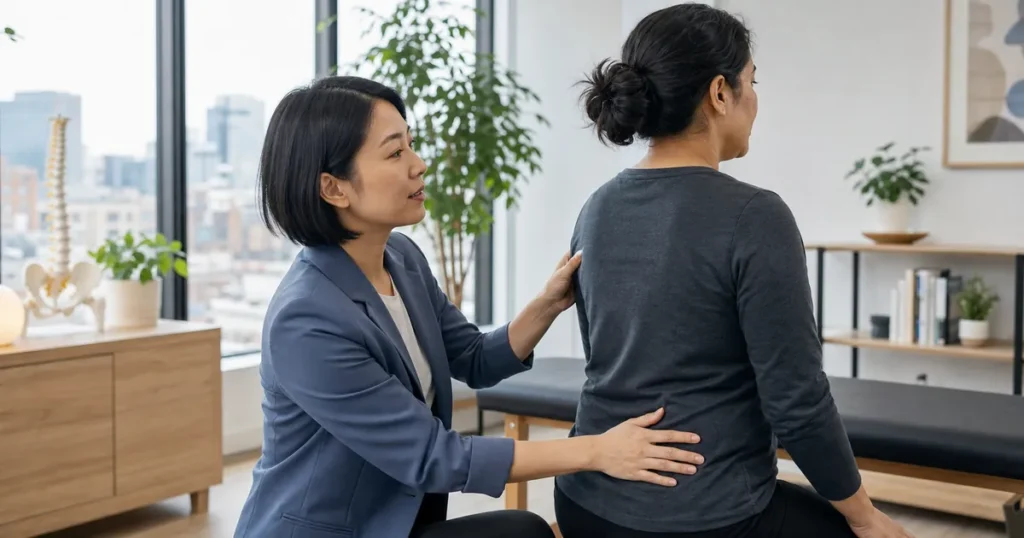 chiropratique et travail physique — information chiropratique à Montréal
