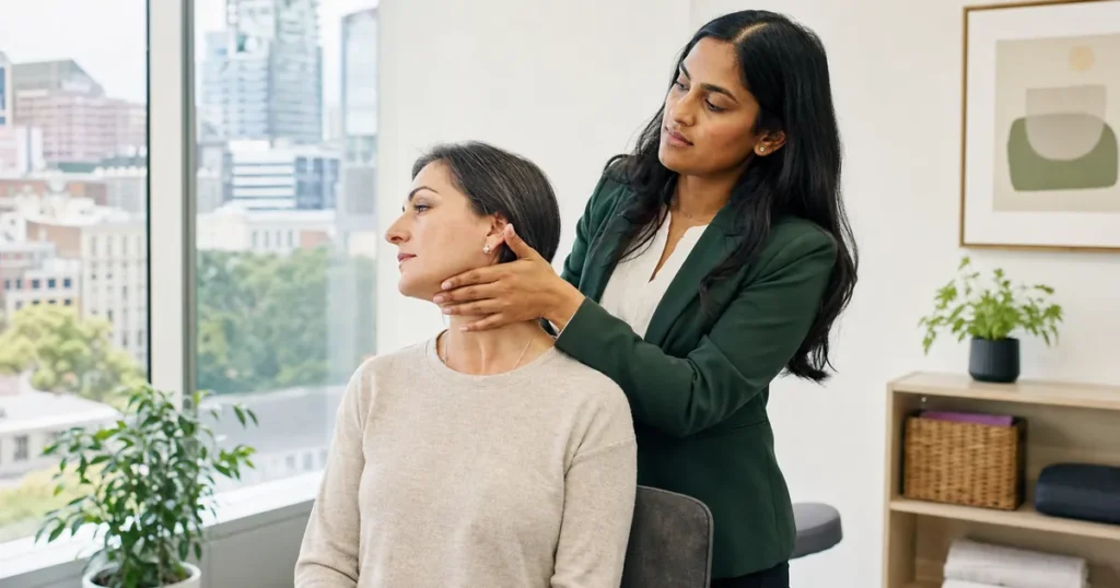 craquement du cou dangereux — information chiropratique à Montréal