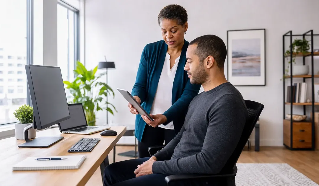 douleurs liées au travail de bureau — information chiropratique à Montréal